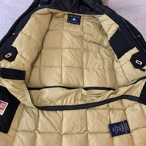 Penfield Hooded Parka | Size L, Black - Picture 5 of 9